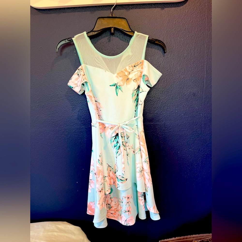 This is a fancy fun floral summer dress